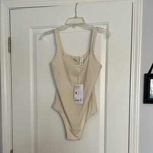 Womens Cream bodysuit